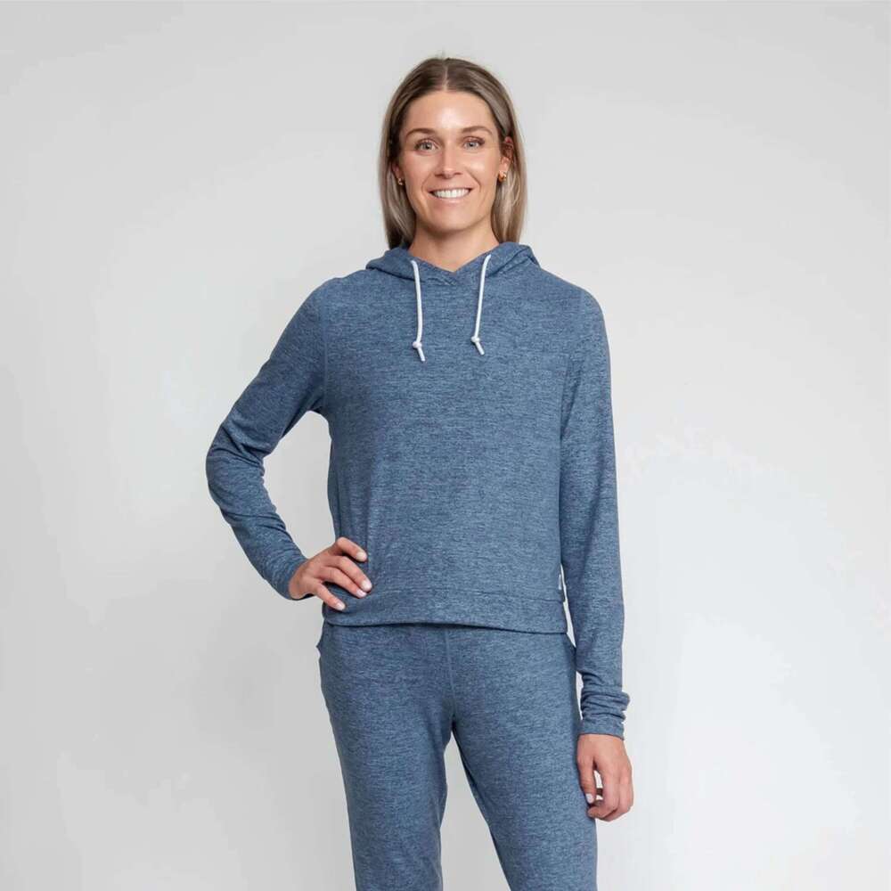 Womens Workout Performance Hoodie - Comfortable, Stretchy, Perfect For Fiess And Outdoor Activities