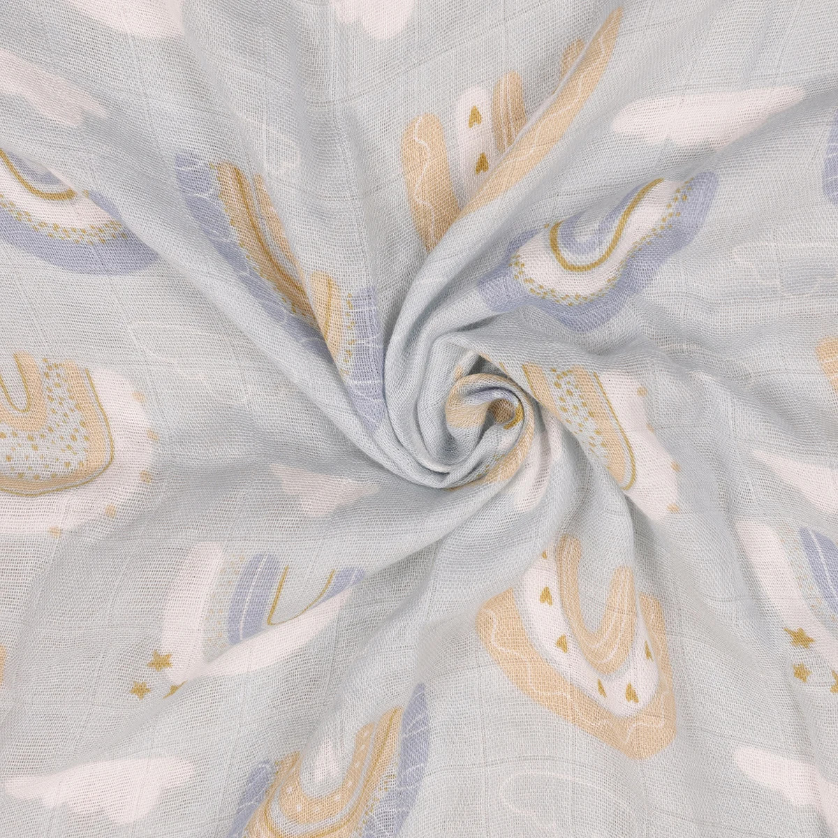 60*60cm 5Pcs Set Multi-Use Feeding Burp Cloth Towel Super Soft Bamboo Cotton Muslin Blankets Baby Burp Cloth Set 250226