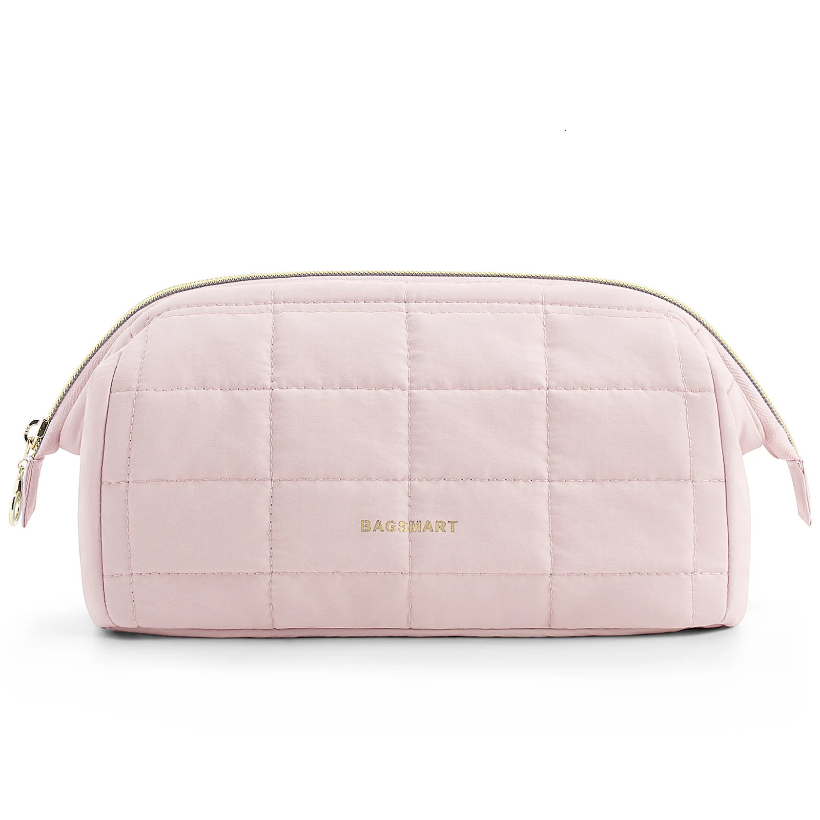 2025S New Free Shipping Designer Bag BAGSMART Puffy Padded Make Up Bags For Women Makeup Organizer Case Wide-open Pouch Toiletry Bag Travel Essentials
