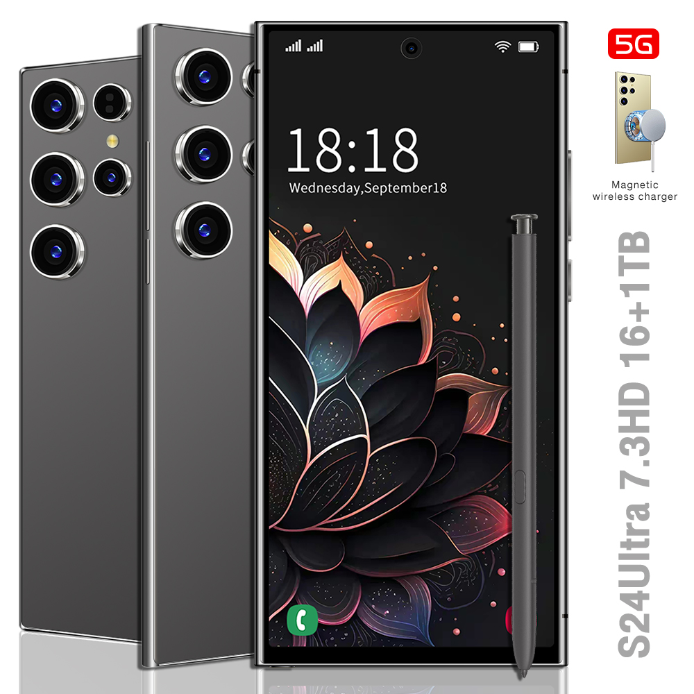 S24 Ultra Smart Phone: 16 GB RAM + 1 TB Storage, Dual SIM Capability, 5G Connectivity