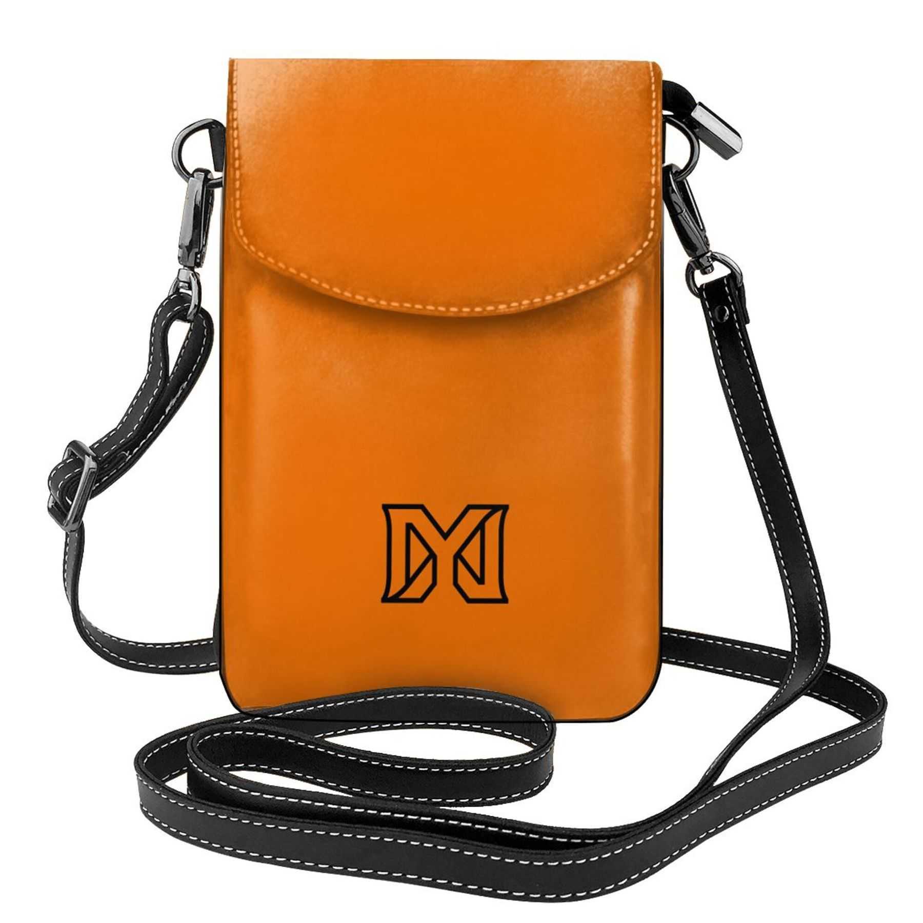 NXY Solid Color Crossbody Flip Phone Bag Men Smartphone Holster Pouch Cover Shockproof Bag Leather Small Cell Phone Purse Shoulder Bags Hip