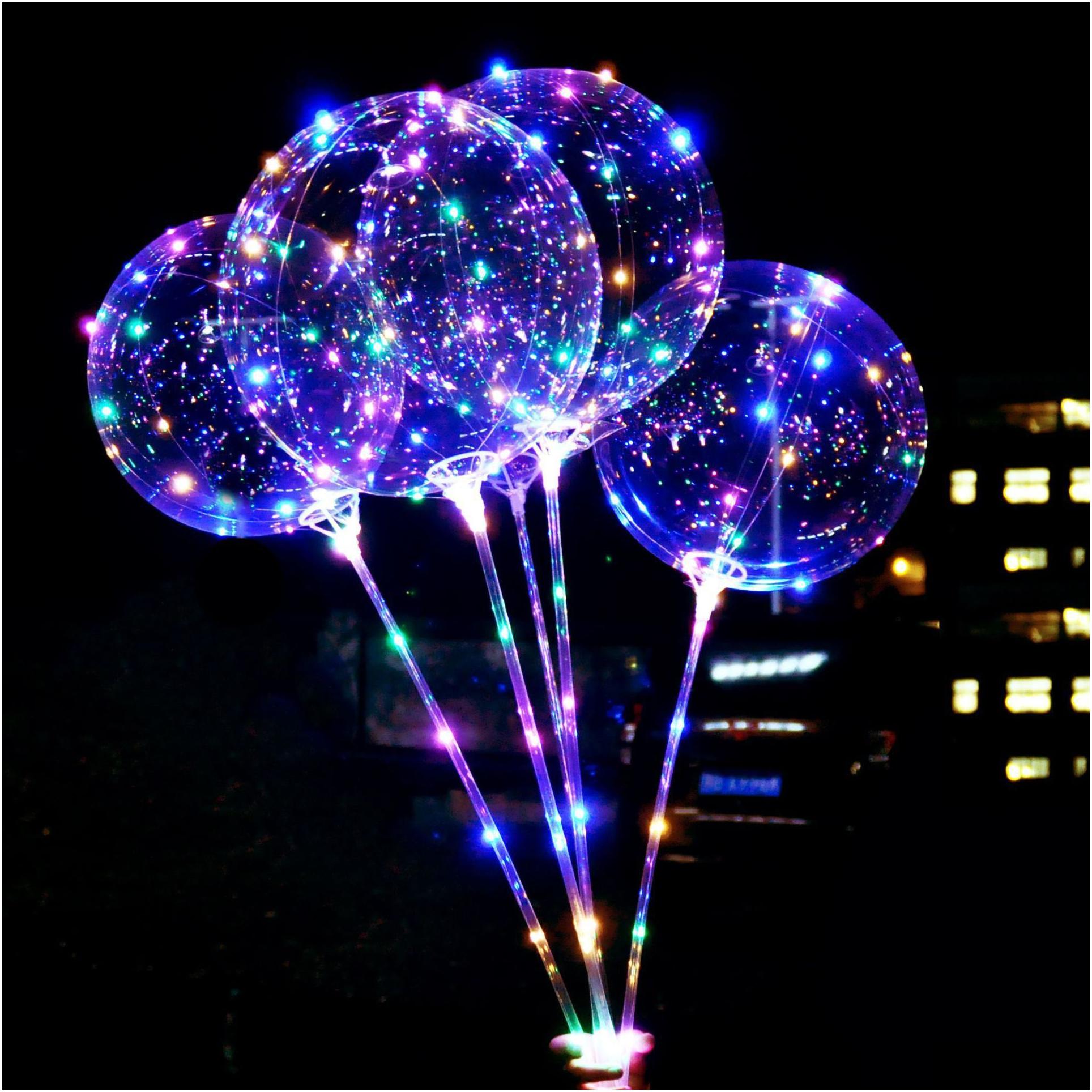 Wedding Decorations Charming Colored Led Bobo Balloons With Builtin Stands For Enhanced Ambiance Drop Delivery , Party Events Supplies Otmi7