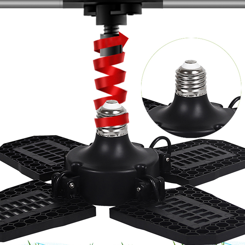 Multi-Spectrum Adjustable Height LED Grow Light - Blue, Red, Warm White LEDs (4000K)