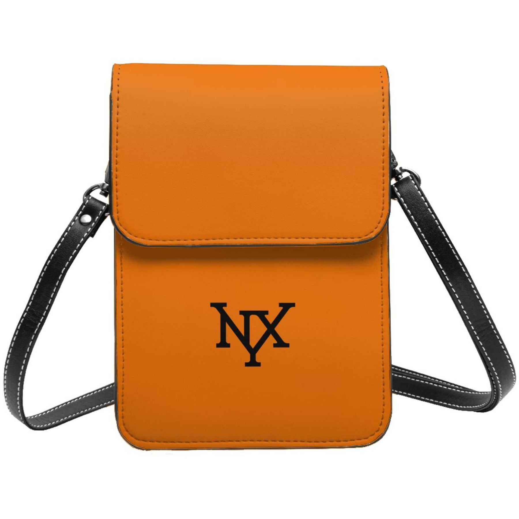 NXY Portable Mobile Phone Bag Pu Leather Mobile Phone Bag For Solid Color Smartphone Shockproof Bag Single Shoulder Crossbody Bags Hip