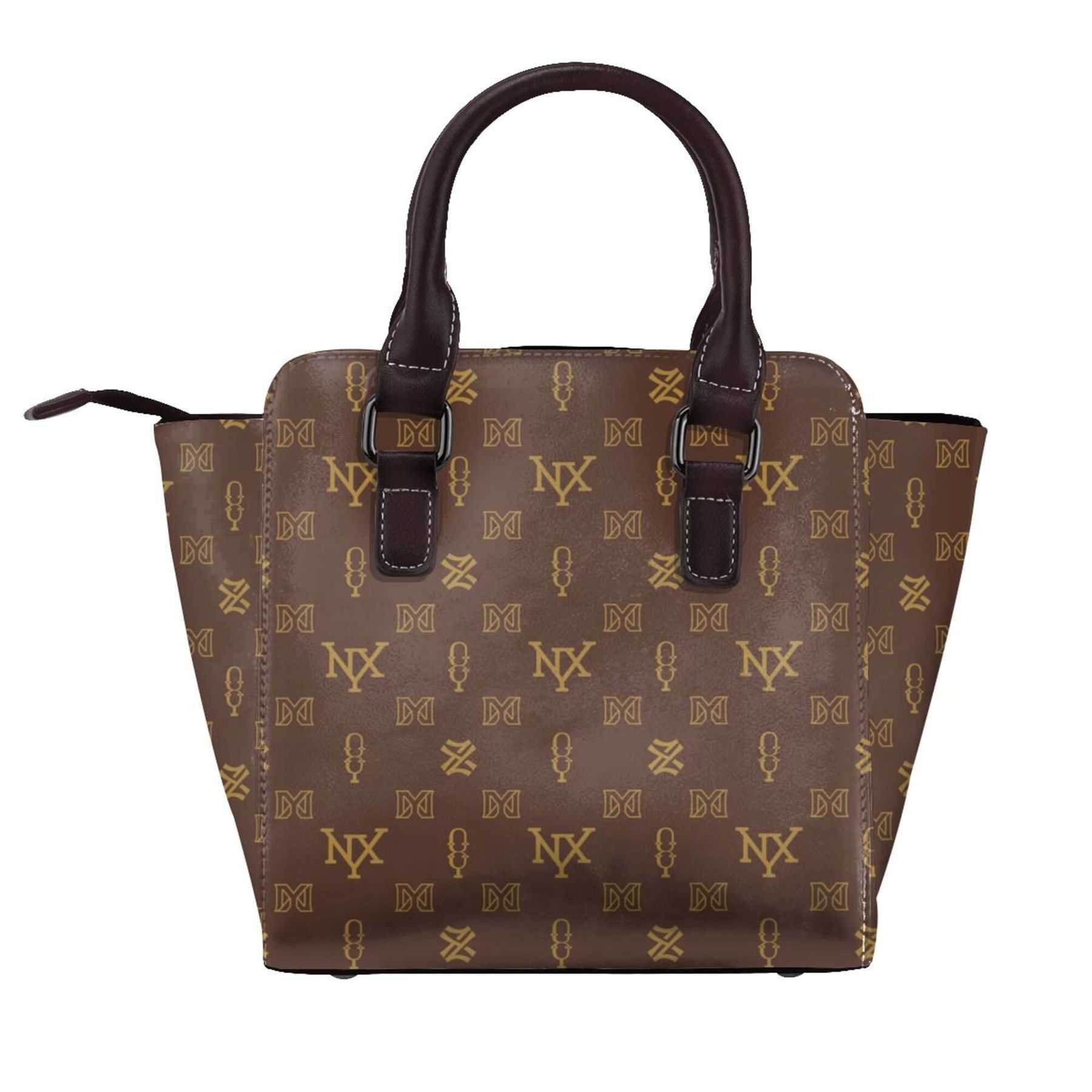 NXY Leather Tote Bag Female Vintage Rivet Shoulder Bags Travel Women Bags Casual Large Capacity Purses Handbags Crossbody Bags Hip