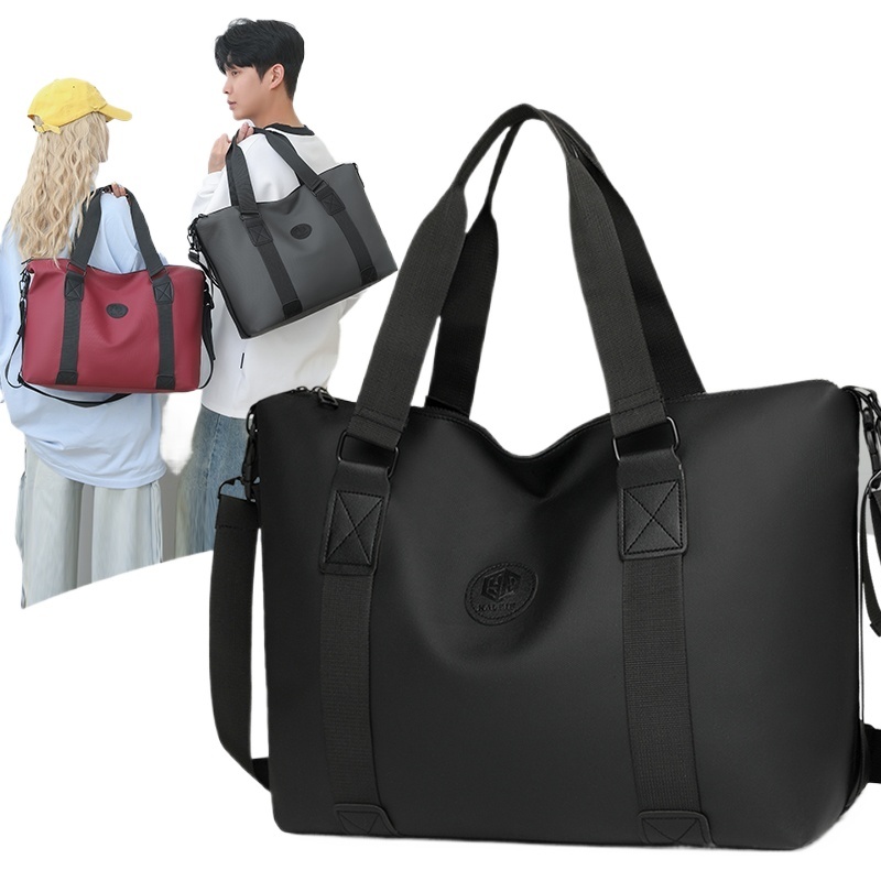 Unisex Large Capacity Travel Bag Waterproof Shoulder Handbag For Camping Gym Sports Lage Storage Men And Women Carryall