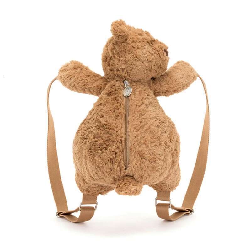 Plush Bear Backpack Women Brand Designer Tote New In Handbag Cute Cosy Crossbody Lovely Animal Toys Shoulder Bag