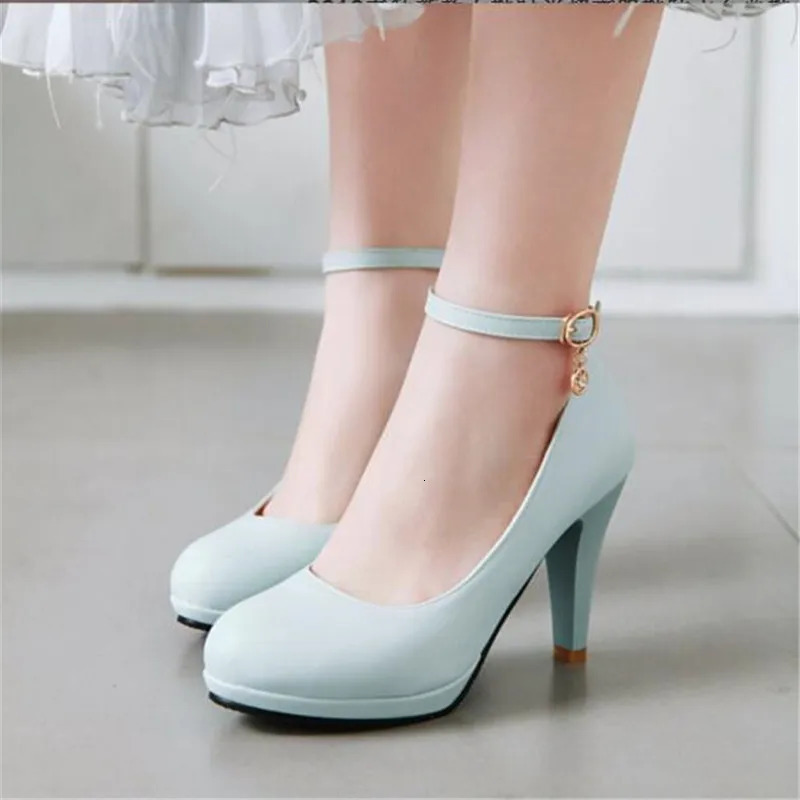 Childrens girls high heels childrens princess shoes fashionable and simple platform pump womens party 250225