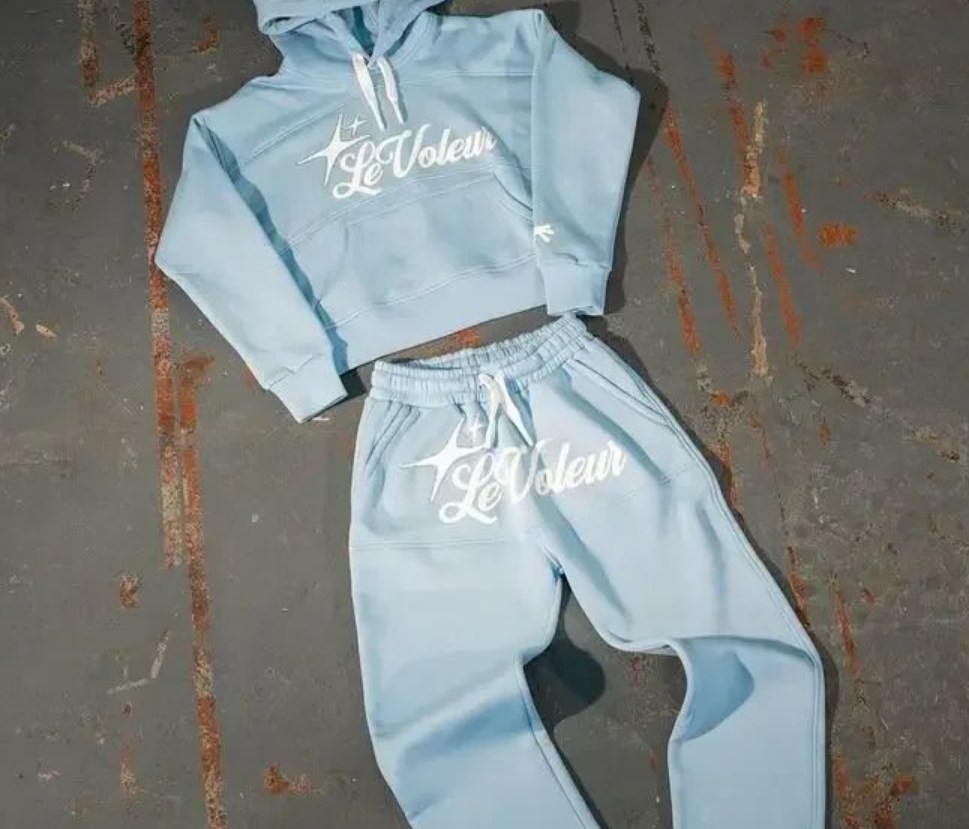 Men's Hoodies Set Letter Print Retro Oversized Hoodie Sweatshirt Two Piece Set Women Men Hip Hop Casual Streetwear