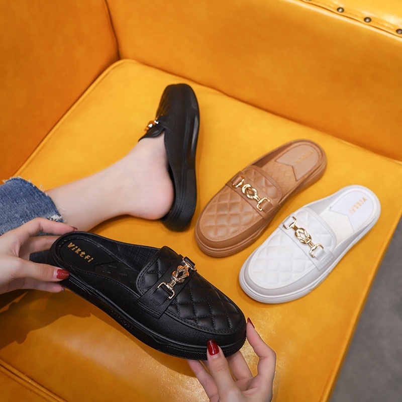 2025 New High Quality Leather Sandals Designer Outdoor Women's Slippers Beach Indoor Women's Shoes Casual Shoes Free Shipping