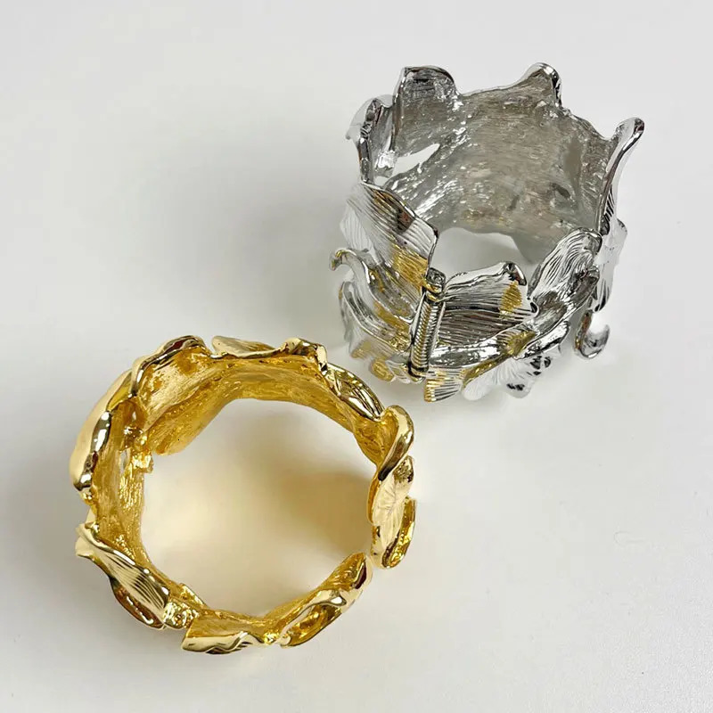 Draweye Flowers Bracelet for Women Hiphop Punk Style Vintage Ins Fashion Jewelry Bangles Exaggerated Pulseras Mujer 250225