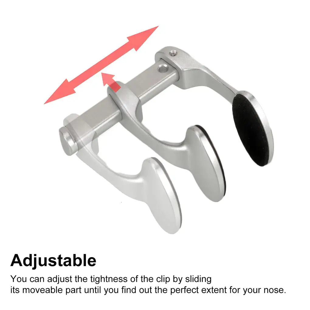 Nose Clip Diving Clamp Training Aid Adjustable Swimming Supplies Type 250226