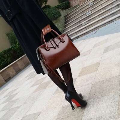 High Quality Casual Tote Bags Vintage Shoulder Large Capacity Fashion Leather Handbags Big Women Bag