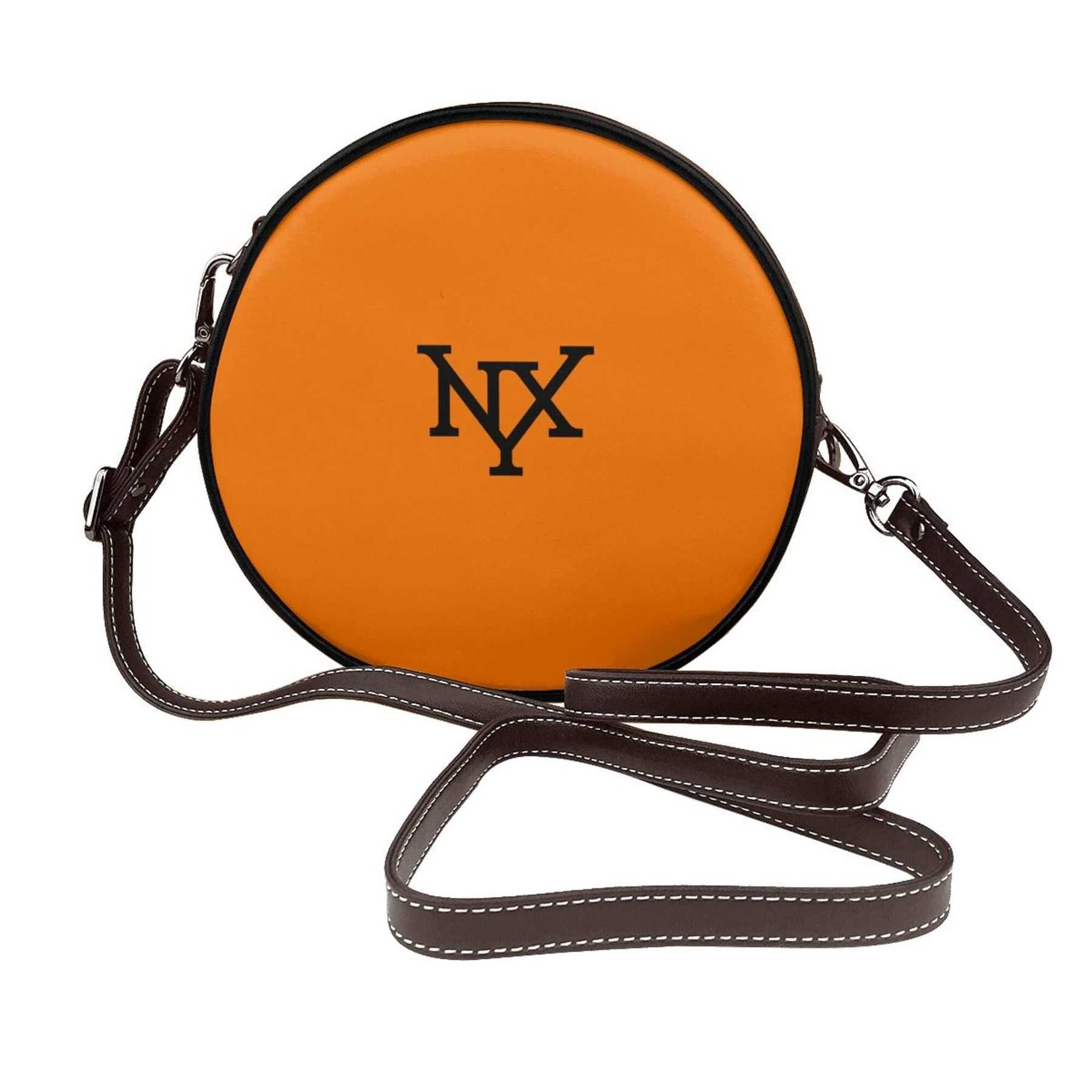 NXY Fashion Solid Color Shoulder Bags For Women Luxury Crossbody Bags Small Leather Round Bag Student Designer Bag Mobile Walle Hip
