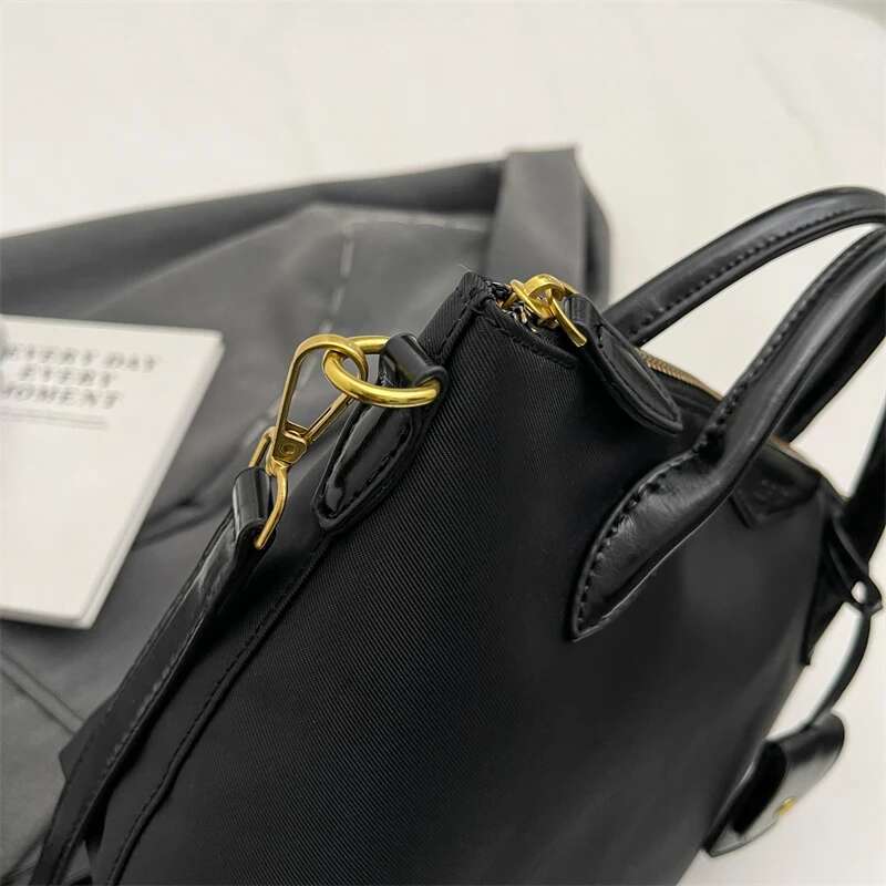 High Quality Women's Tote Bag Oxford Cloth Mini Shoulder Crossbody Bag Multifunctional Shopping Handbag With Pendant 2025 Designer Handbag