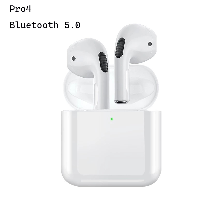 Pro 4 TWS Wireless Earphone Translation Bluetooth In Ear Headphone Touch Control Headset Built-in Mic For iPhone XIAOMI Huawei