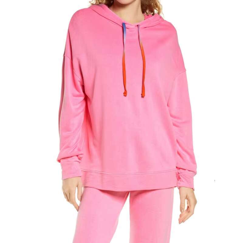 Wholesale Custom Made Plain Color Hoodies High Quality Cotton Women Hoodie