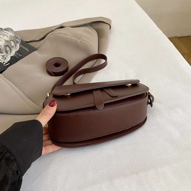 Saddle Shoulder Purse For Women - Fashion Crossbody Bags Underarm Bag Small Square Satchel Handbag