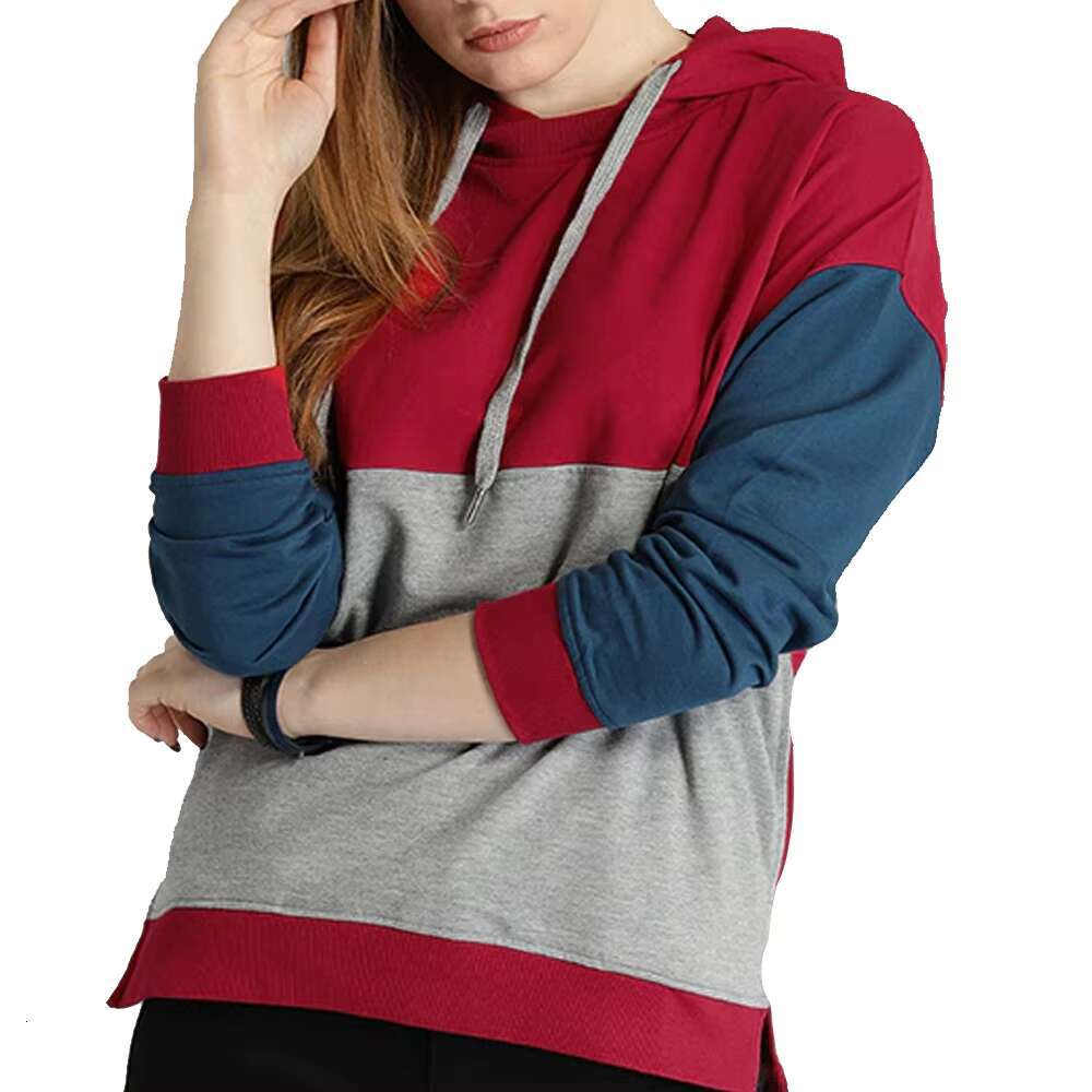 Oversized Latest Style Solid Color All Sizes Customized Printed Women Hoodies For Sale OEM Serviced