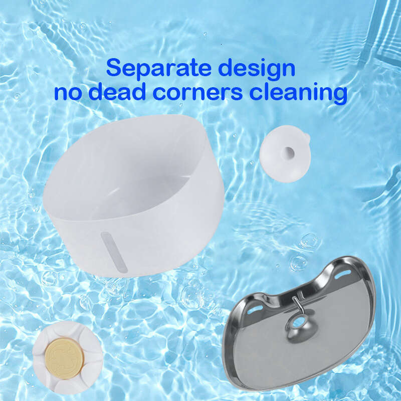 Pet Automatic Fountain - Dog & Cat Water , Dispenser Replaceable Filters, Stainless Steel Tray, Easy-to-Clean for Single or Multiple Pets