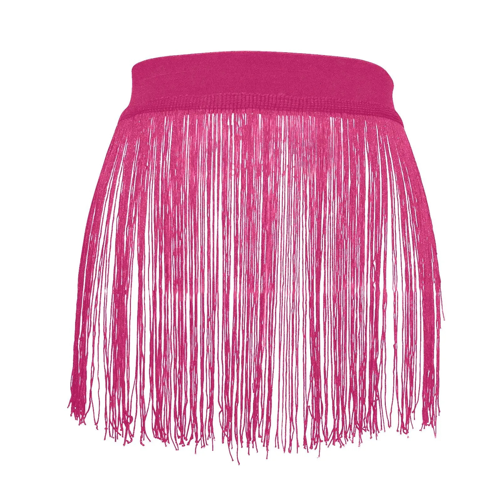 Beach Tassel Small Short Skirt WomenS Bikini Beach Vacation Swimsuit Half Cover Skirt Elastic Waist Bathing Suit Wrap Skirt 250225
