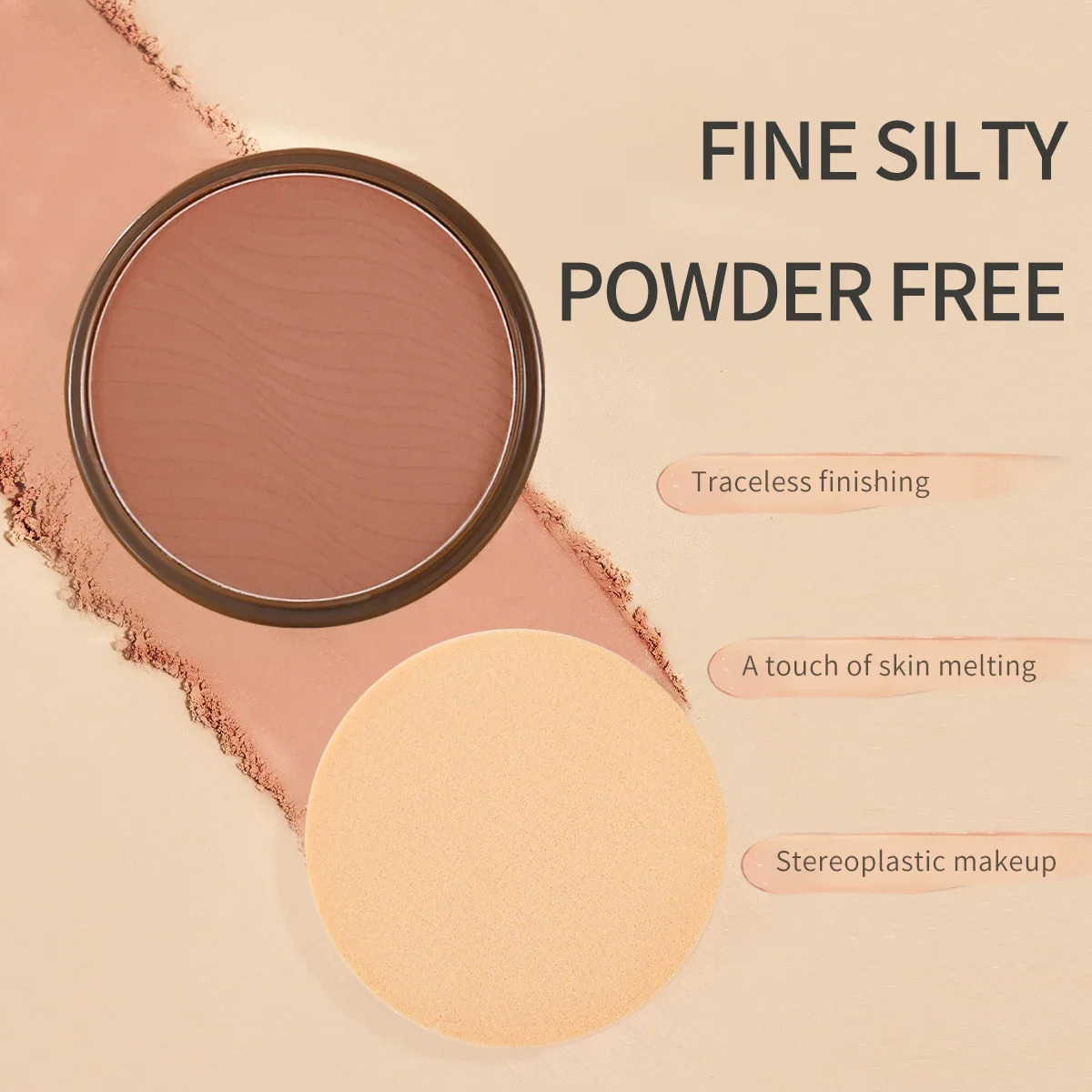 Dark skin bronze contour palette matte brown nose shadow cheek powder natural modification concealer nude makeup set 250219