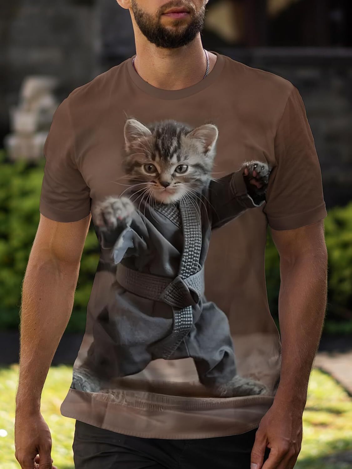 Mens T shirt Crew T Shirt Regular Animals T Shirts for Men Short Sleeve Tee Polyester Personalized Summer Mens Tshirts tee Casual tops summer clothes