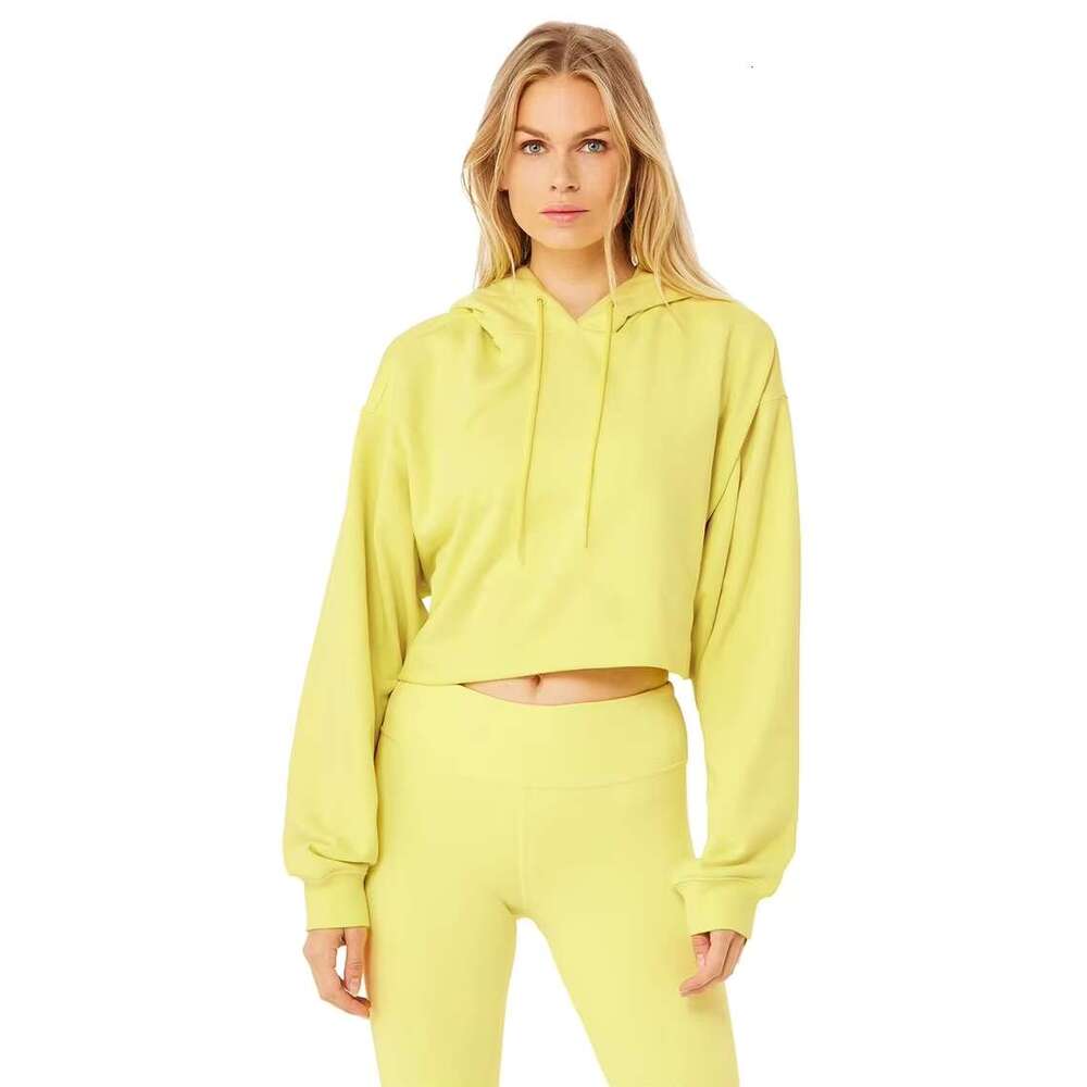 New Arrival Multicolor Pullover Plus Size Crop Top Hoodie Soft Sweatshirt Women