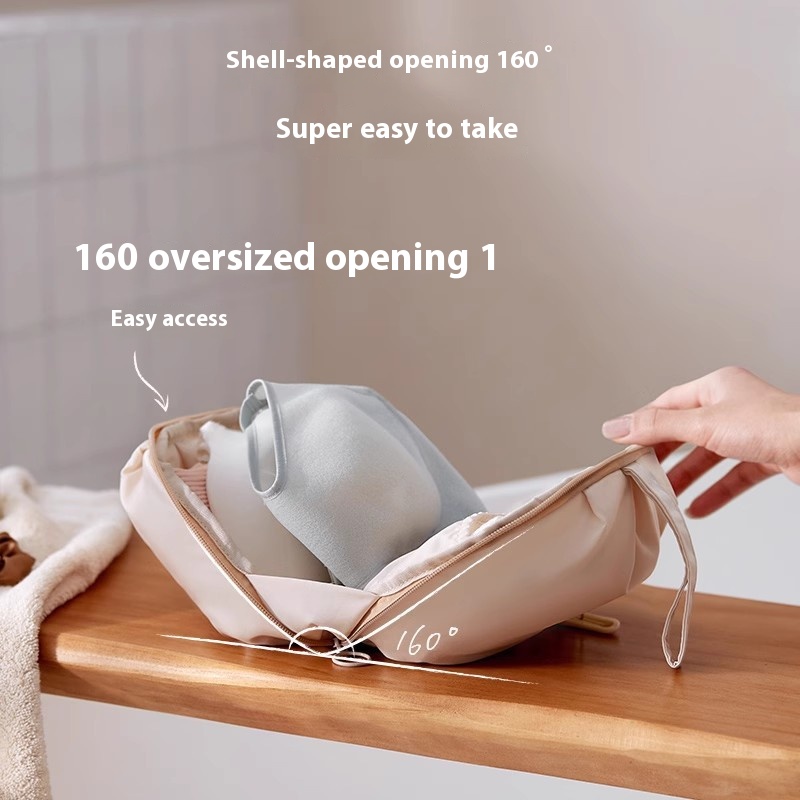 The tote bag underwear storage bag travel intimate apparel storage bag bra underwear socks make-up bag organizer portable ultra-lightweight