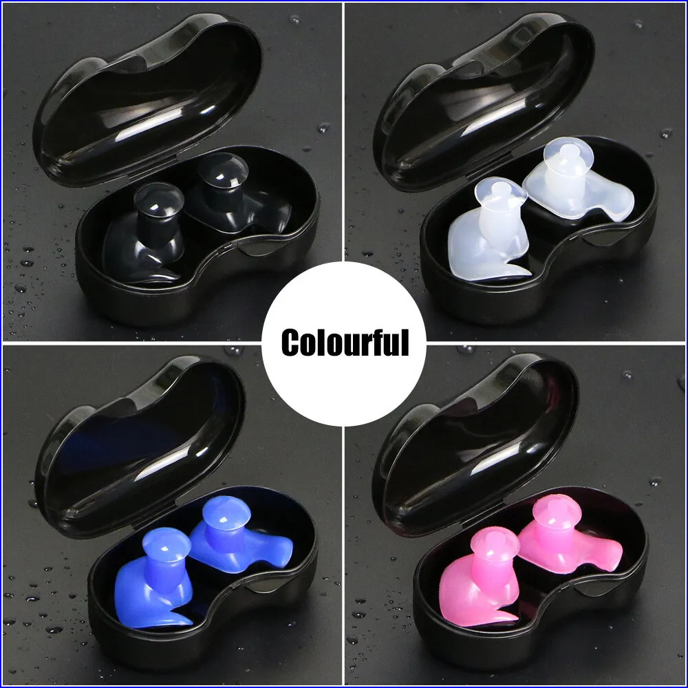 CEOI GWOK 1 Pair Ear Plugs Water Sports Swimming Diving Adult Waterproof Ear Protector Earplugs 250226