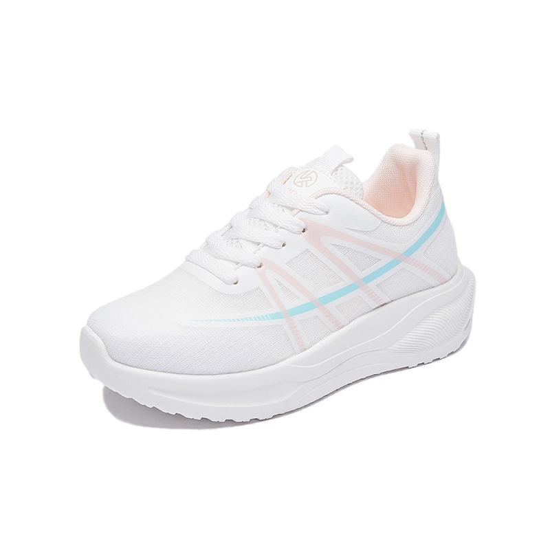 free shipping comfort running shoes women sports trainers white pink orange black elasticity outdoor sports runner sneakers fashion