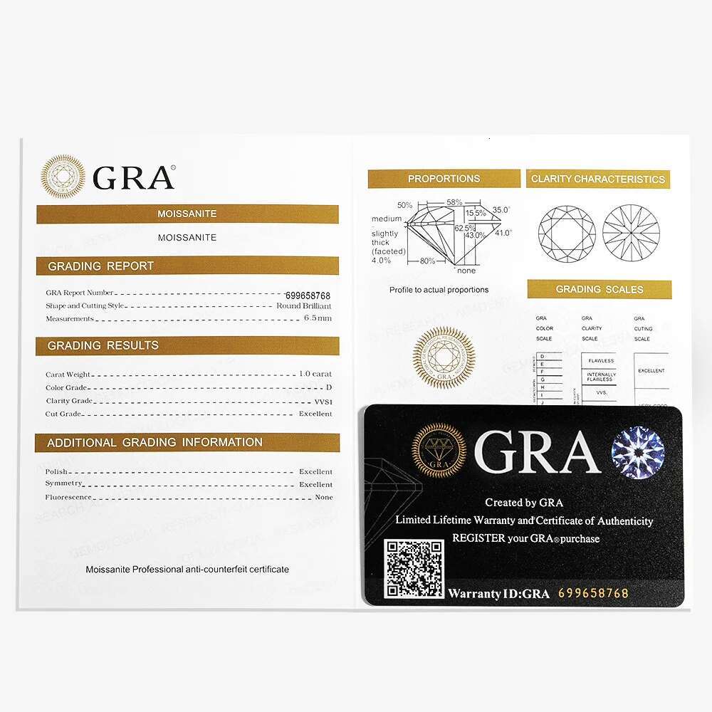 OEVAS 3MM/4MM/5MM/6.5MM Moissanite Tennis Necklace For Women Top Quality 100% Sterg Sier Sparkg Party Fine Jewelry