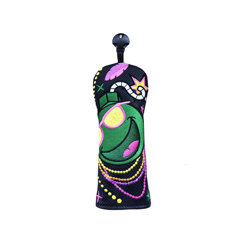 Christmas cat Golf Wood Cover Fashion cut Driver Fairway Hybrid Cover Waterproof Protector Set Soft Durable Golf headCovers 250226