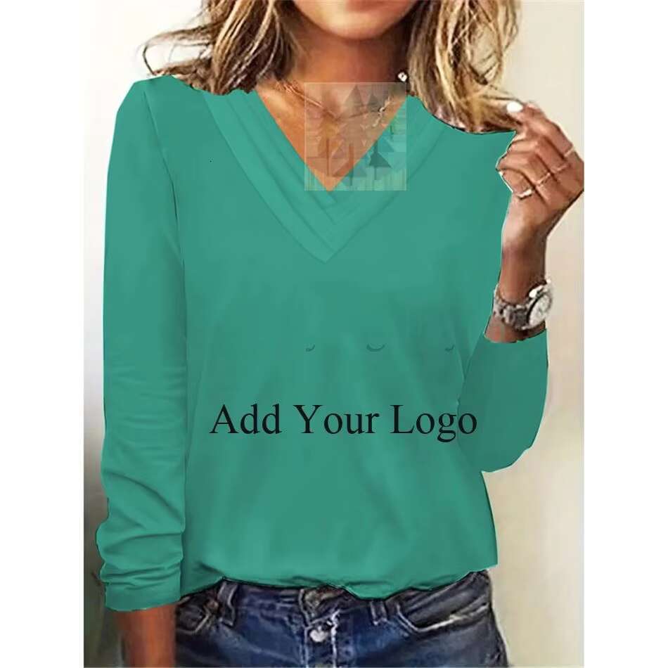 European American Women's Hoodies Sweatshirts New Fashion Elegant Senior Black Overlapping V-Neck Long Sleeve Hoodie