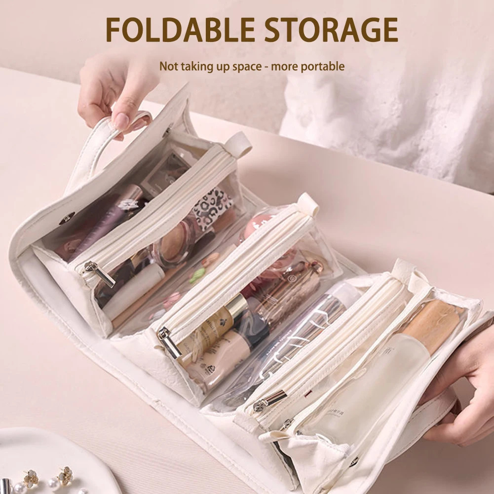 2025S New Free Shipping Designer Bag In 1 Portable Travel With 4 Removable Compartments For Outdoor/travel Organizer Makeup Bag