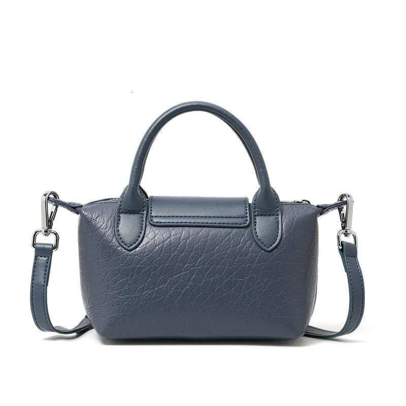 Bubble Patterned Cowhide Niche High-quality Multifunctional Shoulder Crossbody Bag Simple And Fashionable Women's Designer Bag Zipper Small Shell