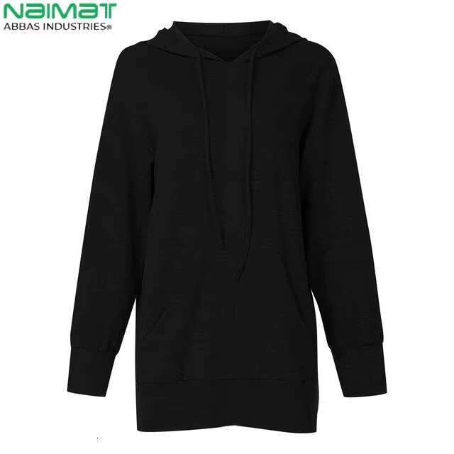 Mid-Length Hooded Hoodie For Women Stylish Sweatshirt In The Category Of Hoodies & Sweatshirts