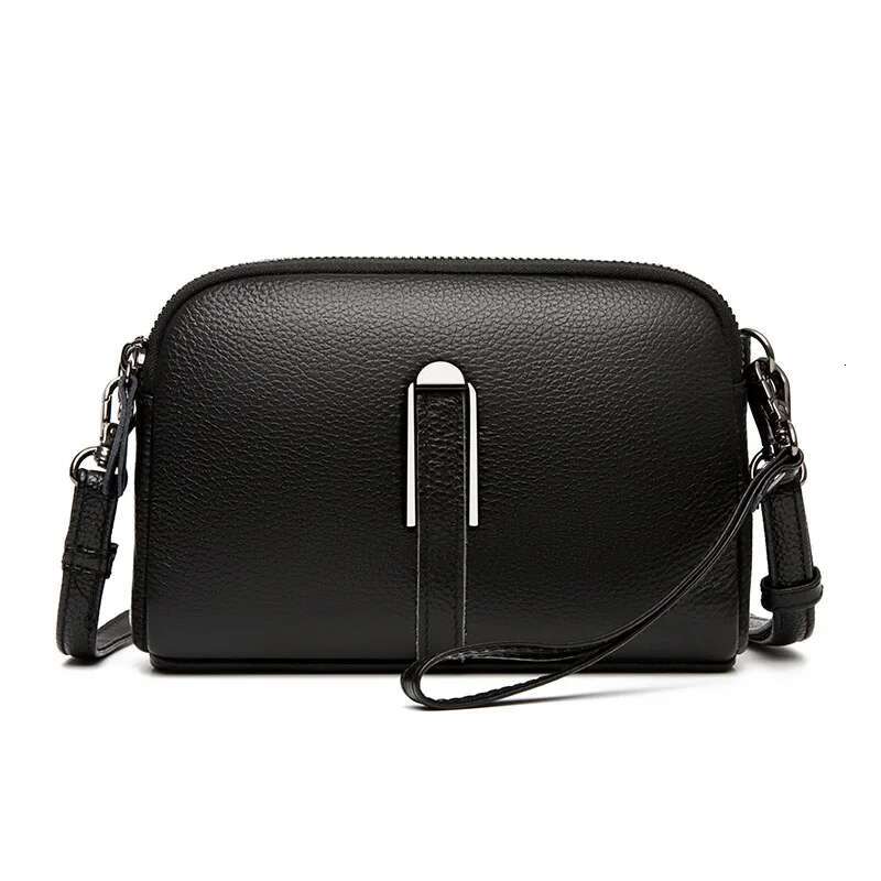 New Leather Women's Fashionable Shoulder Bag Rectangular Small Diagonal Shoulder Bag Designer Handbag Multifunctional Women's Crossbody Bag