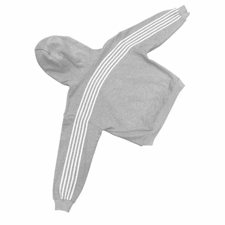 Men's Tracksuits Y2K Sportswear Women Men Striped Embroidered Zip Hoodie Sweatpants Two Piece Oversized Hip Hop Hooded Sweatshirt Tracksuits z250