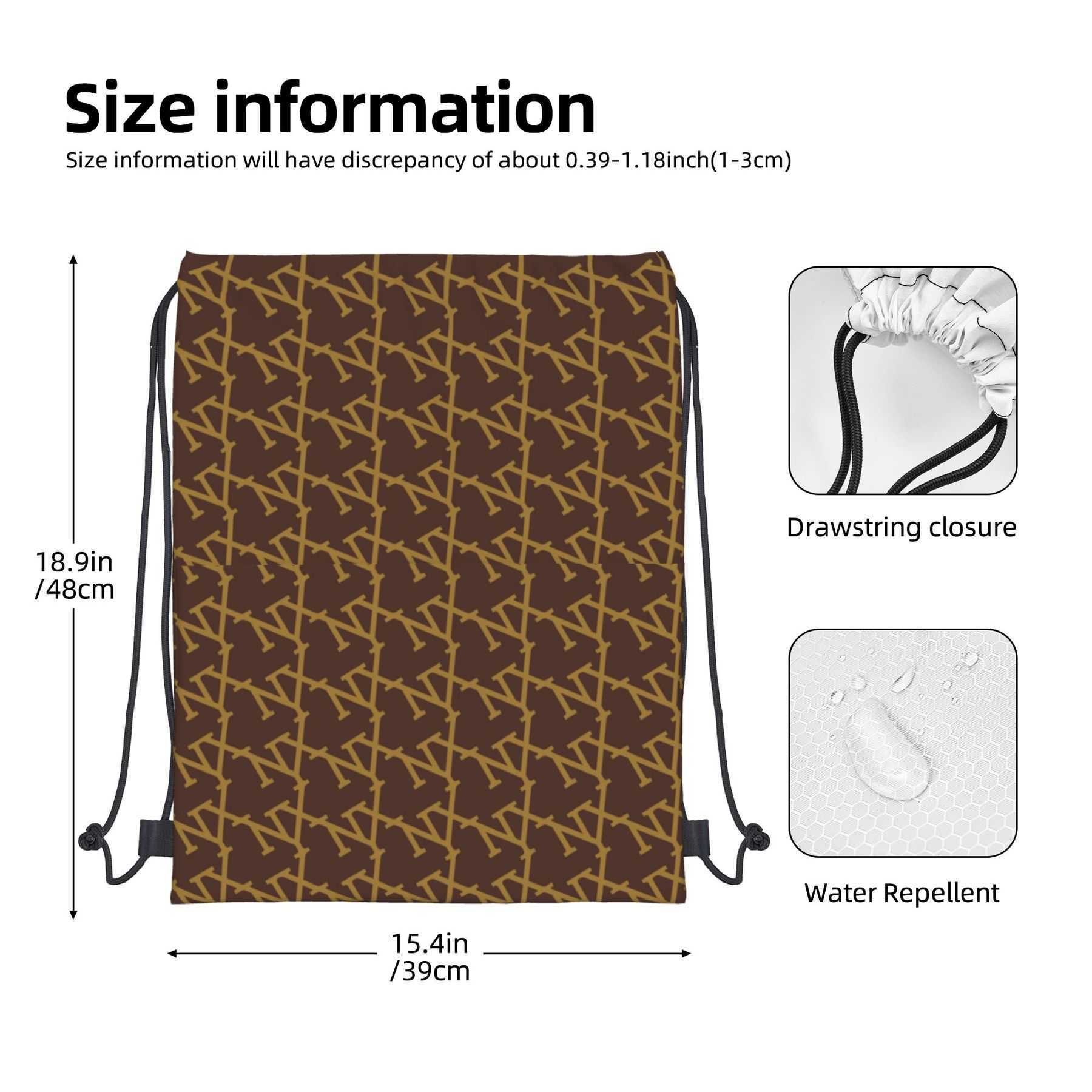 NXY Drawstring Girls Fashion Backpacks Large Capacity Travel Bag Foe Men Student School Bag Female Casual Sports Backpack Sports Day Backpack Hip