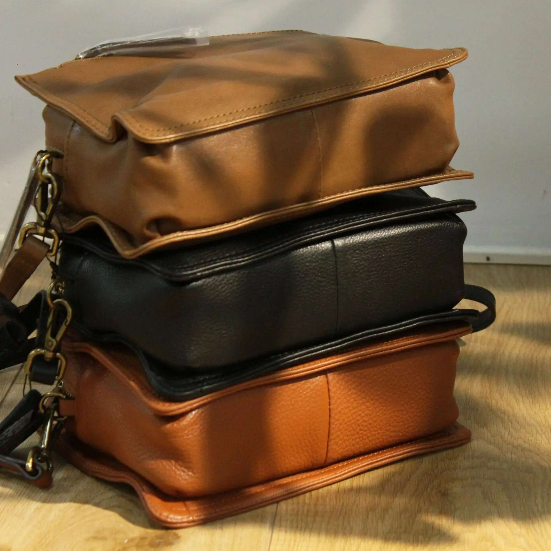 Women's Shoulder 2022 Soft Genuine Leather Zipper Handbag Design Bag Vintage Crossbody Bags Bolso Mujer