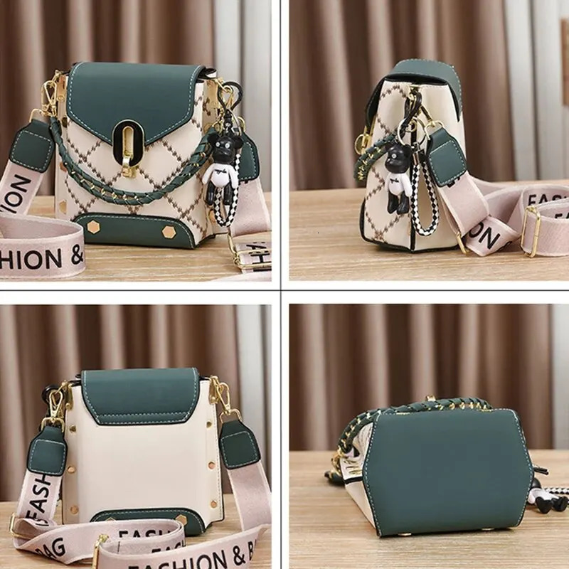 Womens Bag Chain Leather Diamond Lattice Daily Crossbody For Women Shoulder Shopping 250218