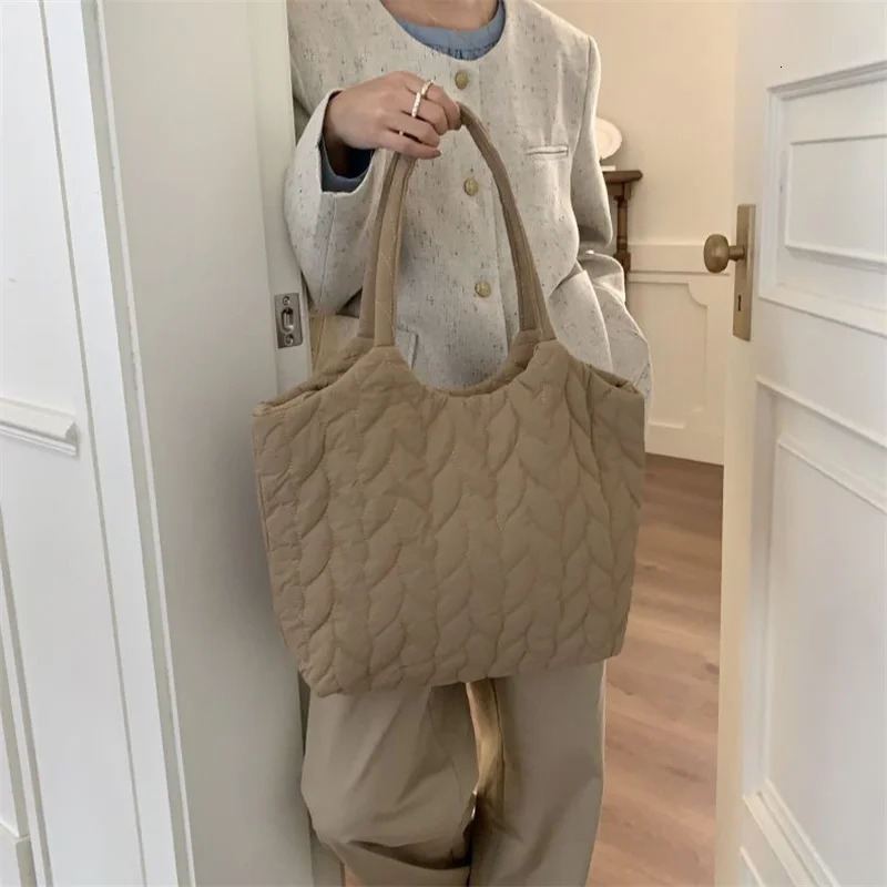 Big Soft Shoulder Bag Side for Women 2024 Spring Trend Fashion n Cloth Hand Bags Female Large Capacity Handbags Tote Bags 250218