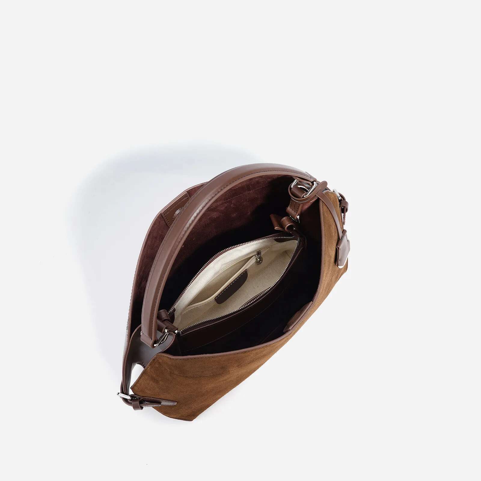 Rectangular Bags Original Brand Women Designer Large Women's Suede Fur Hand Bag Shoulder Bag