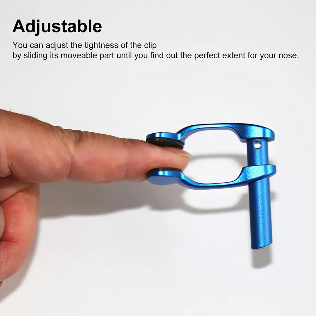 Nose Clip Diving Clamp Training Aid Adjustable Swimming Supplies Type 250226