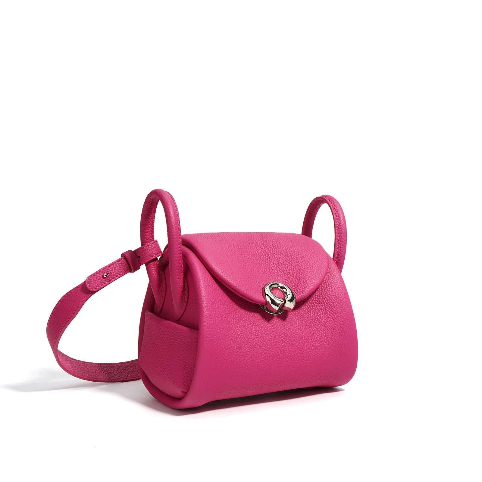 Customizable Real Leather Handbags Hot New Medicine First Layer Cowhide One Shoulder Handbag Female Totes Bags For Women