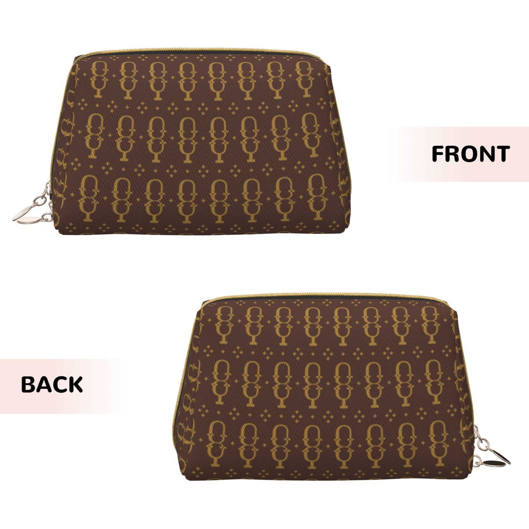 NXY Leather Large Capacity Travel Cosmetic Bag Portable Zipper Make Up Bag Women Makeup Case Multifunctional Toiletry Organizer Storage Bag Hip