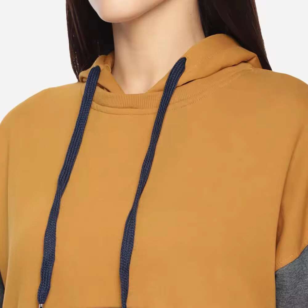 2024 Women's Winter Casual Hoodies Breathable Solid Color Long Fiess Streetwear With Hood For Sale