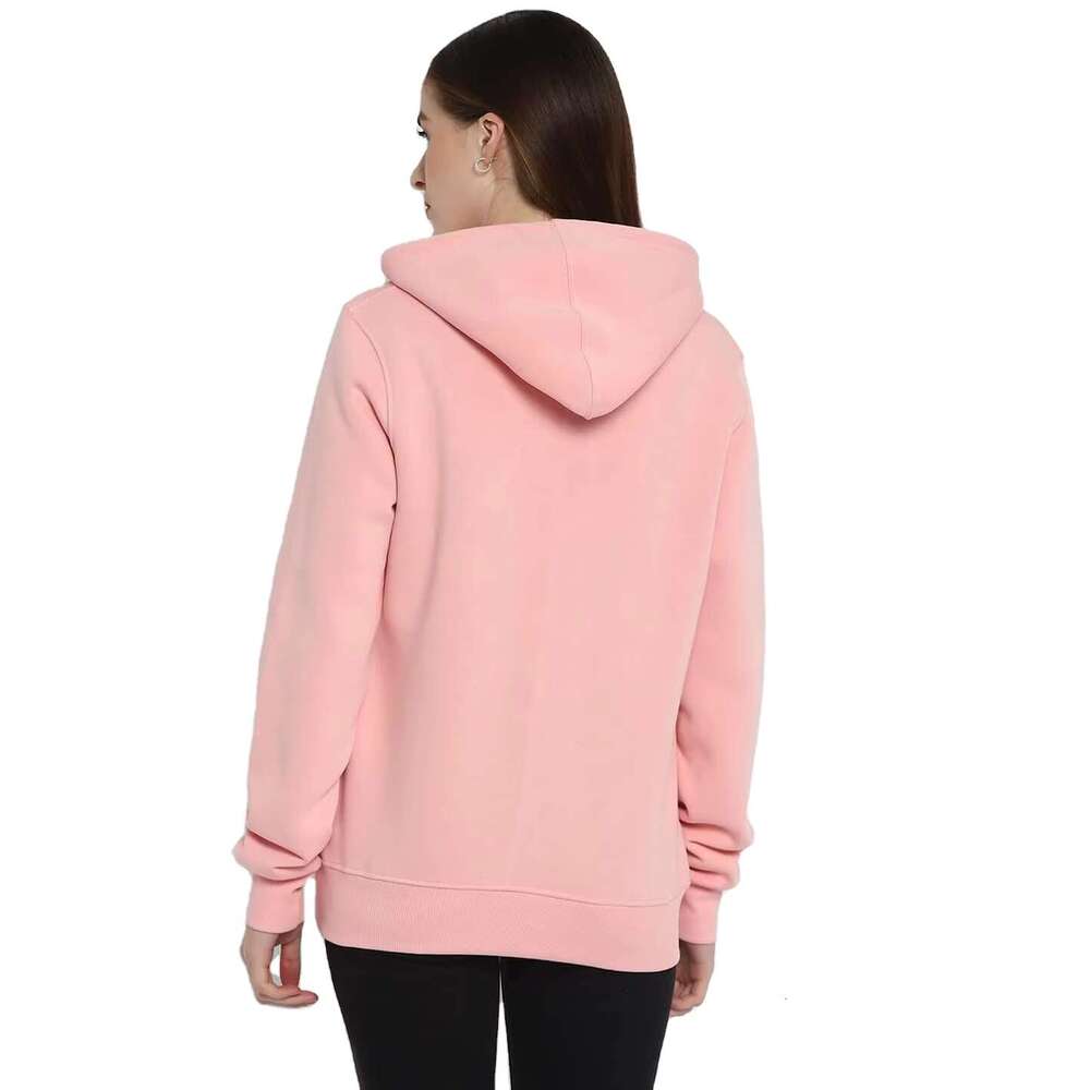 Stylish Wholesale Best Quality Hooded For Women Custom Design Printed Solid Color Full Sleeve Casual Women's Hoodies