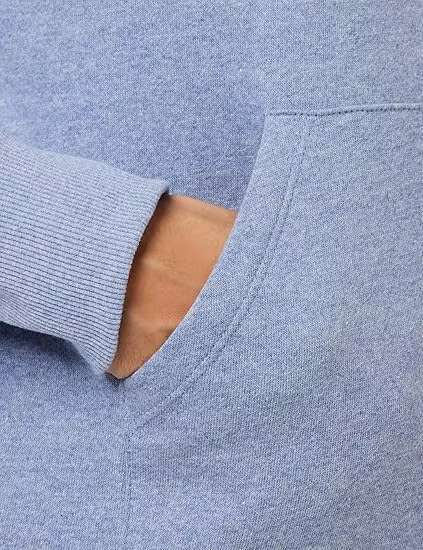 Unisex Heavyweight Fleece Terry Pullover Hoodie Women's Oversized Sweatshirt Drop Shoulder Winter Coat Hooded Collar For Him Her